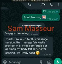 Sam Masseur - Male massage in New Delhi