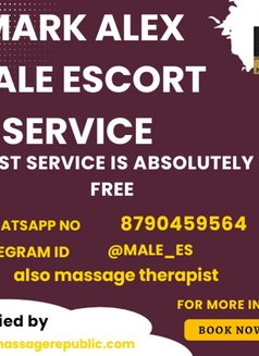 Mark Alex - Male escort in Bangalore Photo 1 of 1